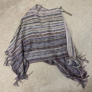 Coco + Carmen Poncho Sweater- One Size